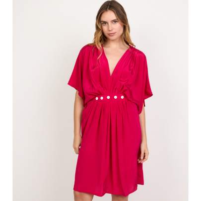 Embellished Belt Short Kaftan