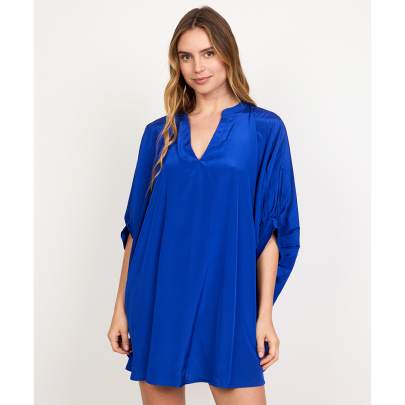 Chinese Collar Neck Short Kaftan
