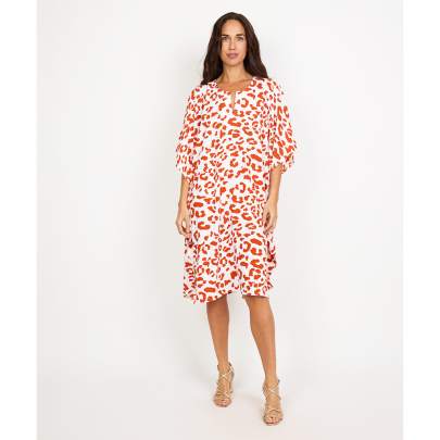 Animal Printed Beach Kaftan