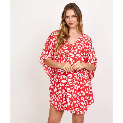 Animal Printed Beach Kaftan