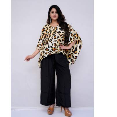 Animal Printed Short kaftan pant