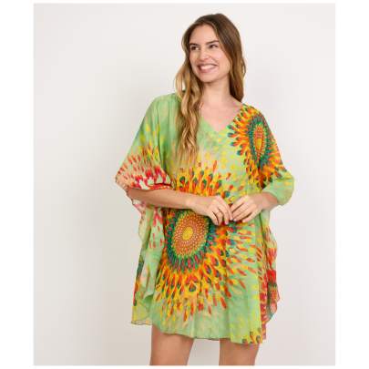 Cotton Print Short Kaftan
