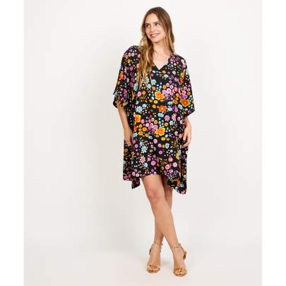 Flower Printed Kaftan