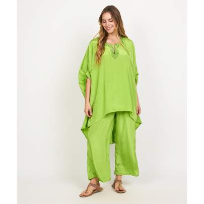 High Low Style Kaftan Pant Set