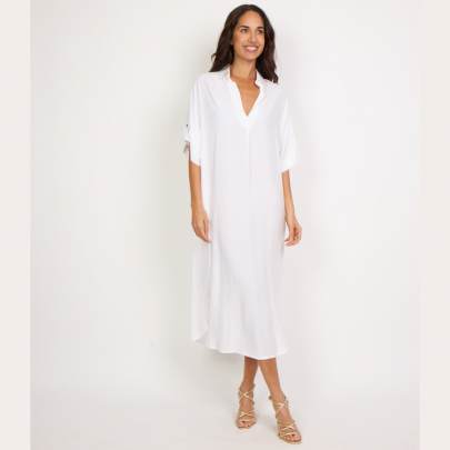 Rayon Long Kurta Half Sleeves
