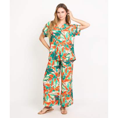 Summer Multicolor Printed Co-ord Set