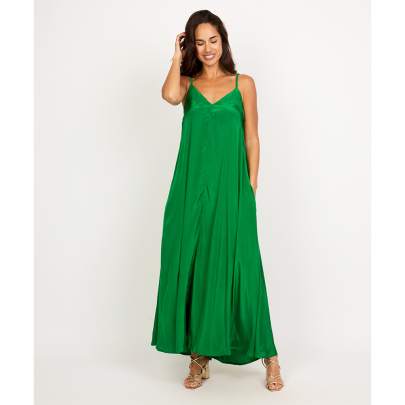 V Neck Strappy Dress