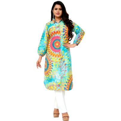 Mandala Multi Colour Kurti